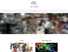Tablet Screenshot of gator-vapes.com